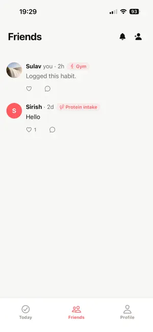 My Circle: Social HabitTracker screenshot 2