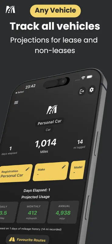 MileEZ: Mileage Tracker & Log screenshot 2 of 10
