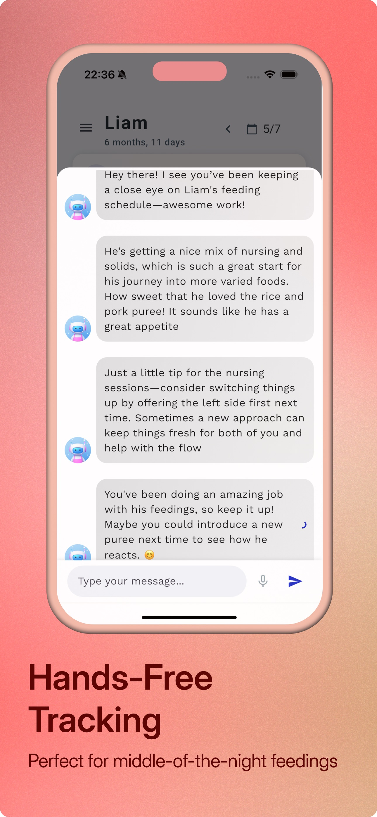 Bloom Baby Tracker - Auto Log
