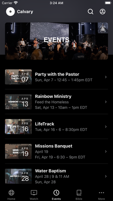Calvary Church Delran Screenshot