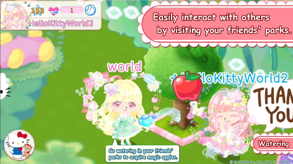 #7. Hello Kitty World 2 (iOS) Podle: Access Bright Inc.