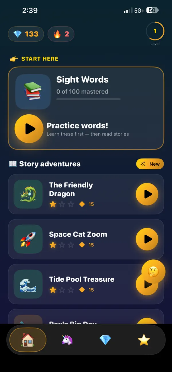 Screenshot #2 pour Read Quest Sight Words