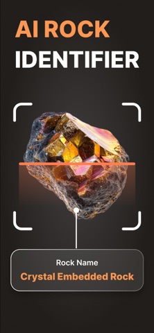 AI rock identifier: AI crystal screenshot