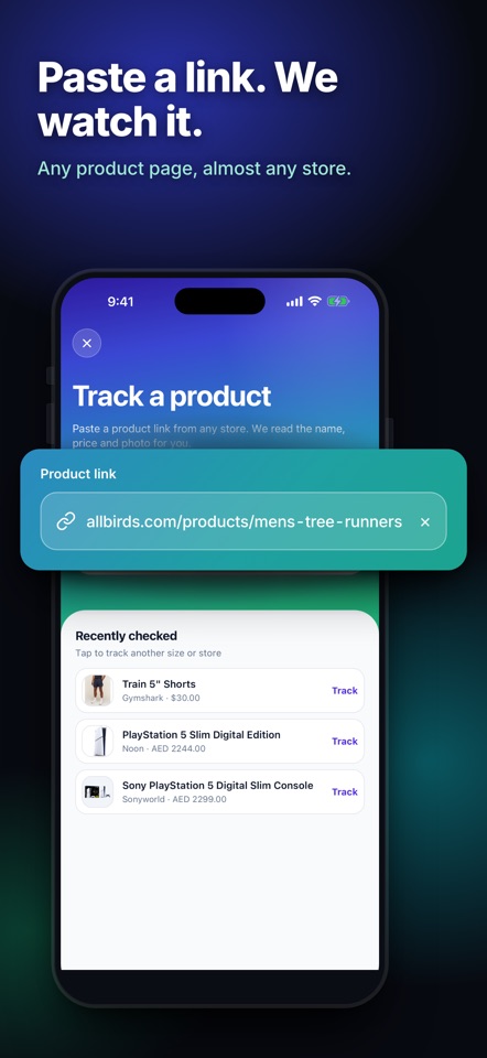 PricePing: Track Any Price screenshot 2