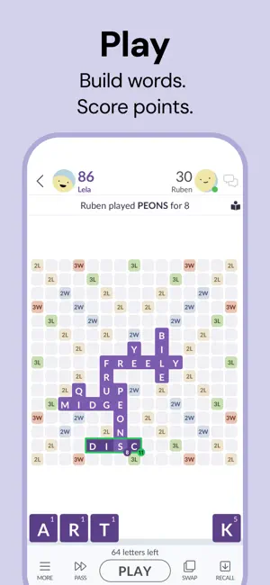 Wordfray: Crossword Word Game screenshot 1