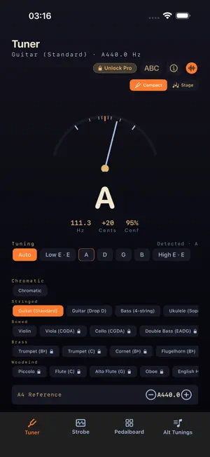 SUS4 Tuner: Any Instrument screenshot 1