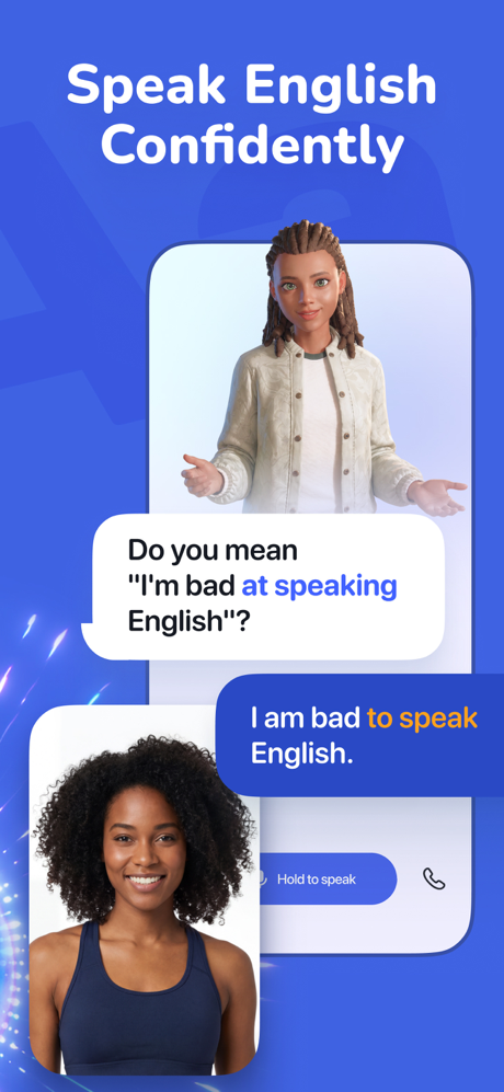 Hablo: Speak & Learn English Info on United States App Store - App ...