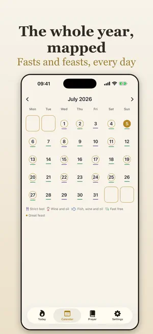 Kandilo: Orthodox Calendar screenshot 3