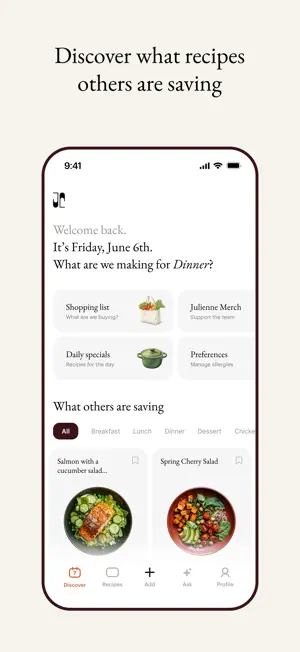 Julienne: A Smarter Cookbook screenshot 3