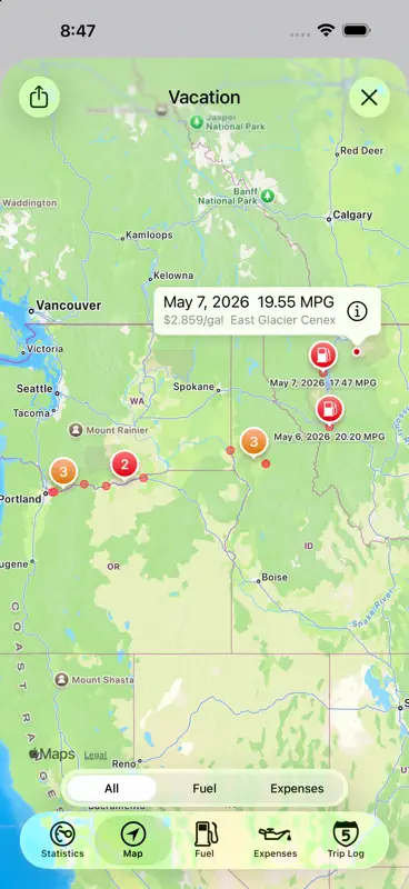 Road Trip MPG screenshot 10 of 10