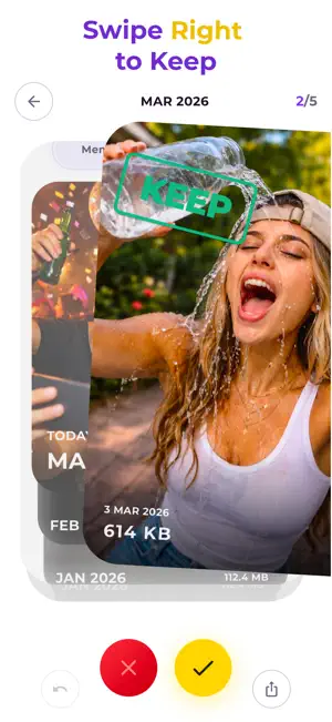 Swipie: Phone & Email Cleaner screenshot 2