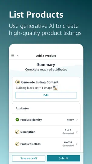 Amazon Seller iPhone Screenshot 5