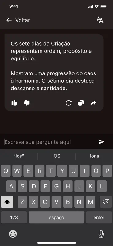Bíblia Chat: Versículo do Dia screenshot 7 of 10