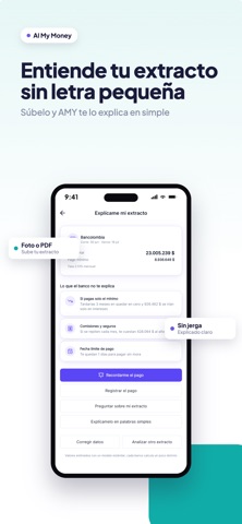 AMY - AI My Money screenshot