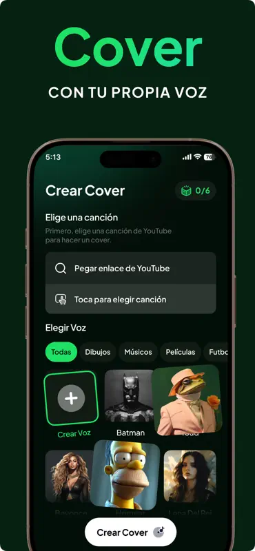 Songi AI: Crear música con IA screenshot 3 of 6