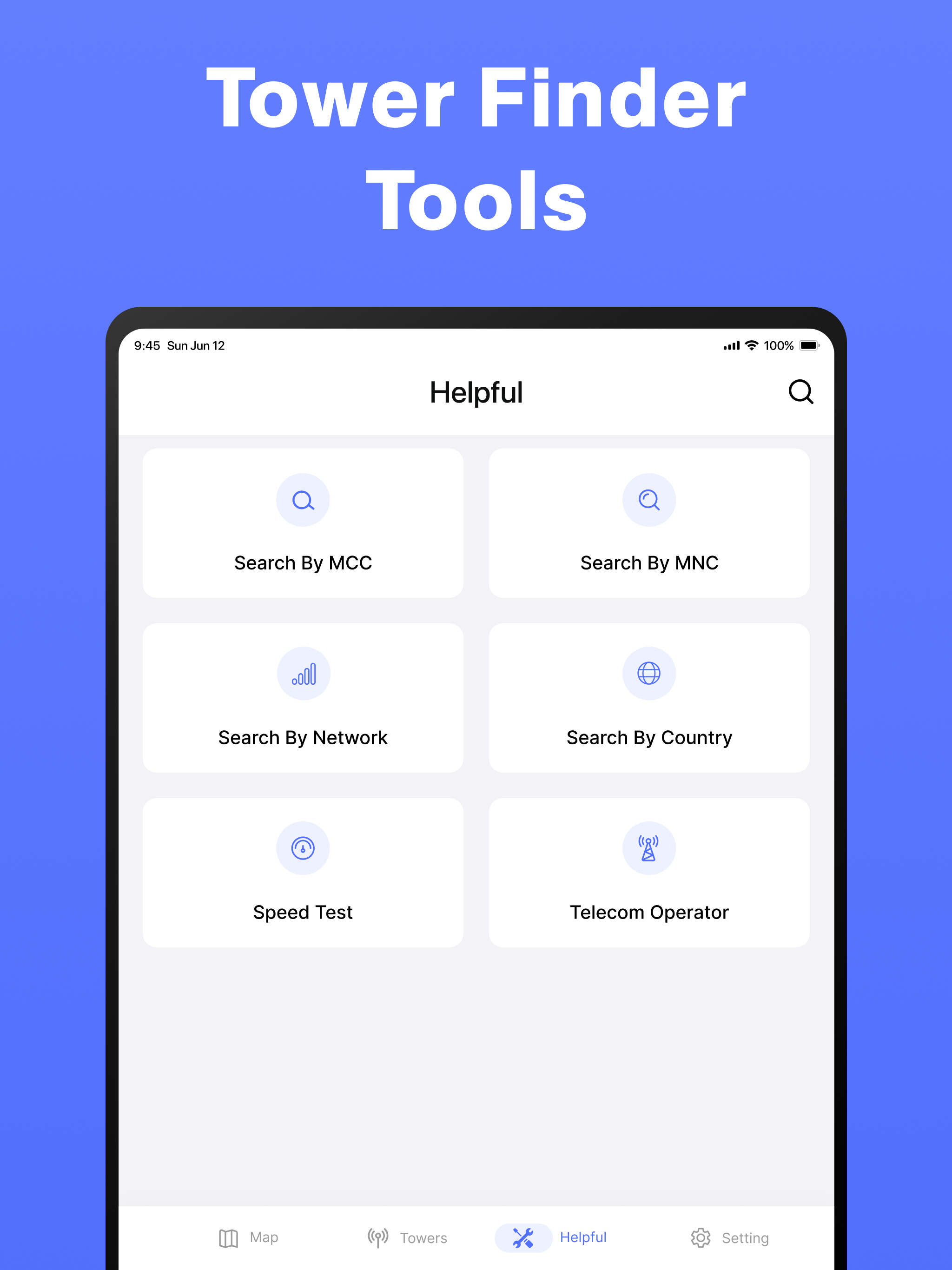 Cellular Tower & Signal Finder