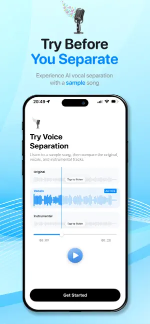 Voice Separator screenshot 1
