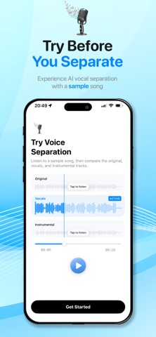 Voice Separator Screenshot 1 of 3