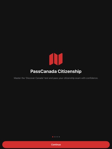 PassCanada Citizenship iPad screenshot