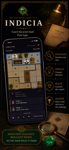Indicia: Detective Sudoku iPhone screenshot