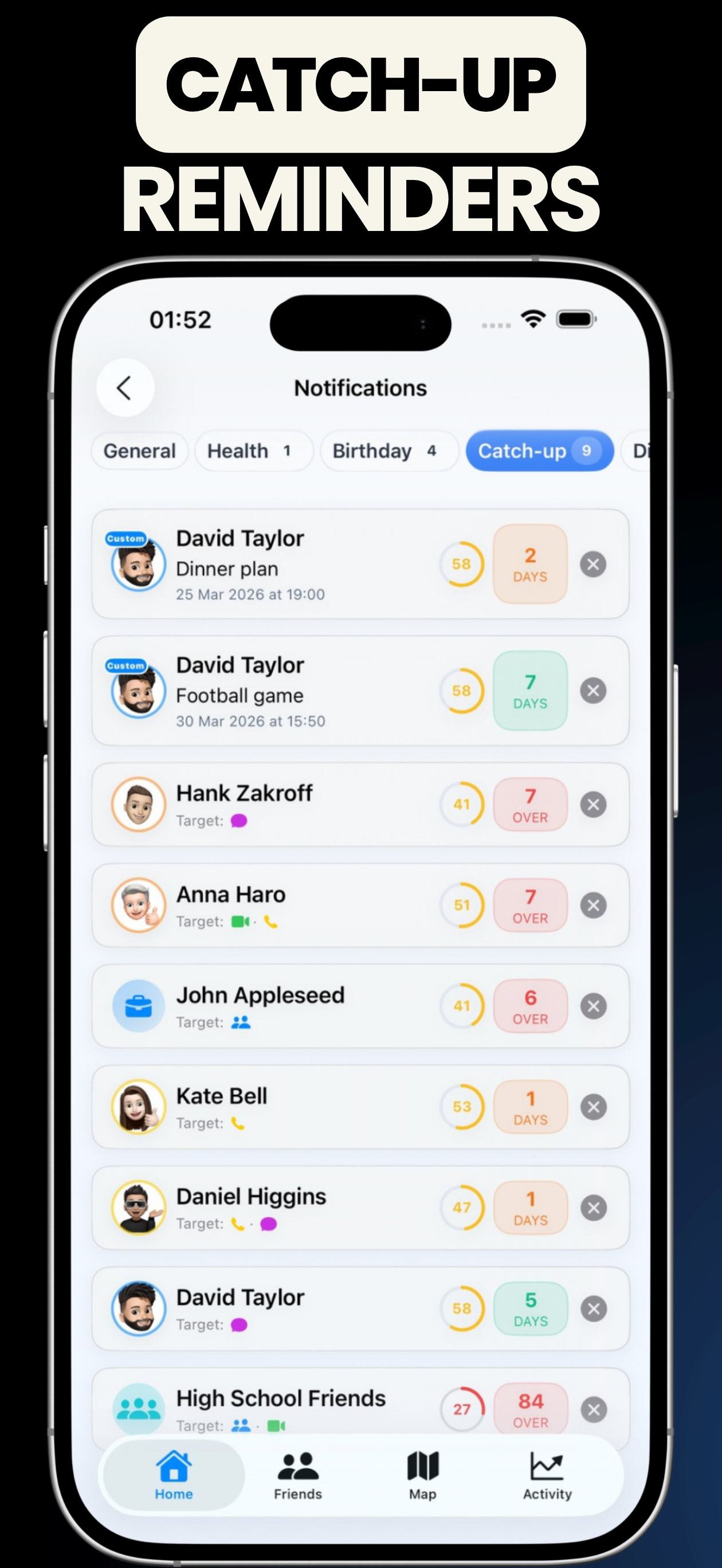 MyFriends: Reminder & Manager screenshot 3