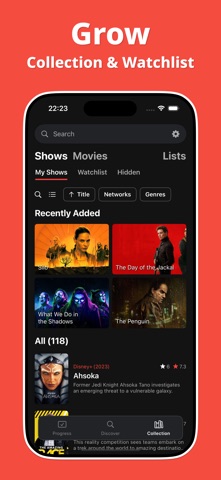 Séries et Films - Showly iPhone screenshot 4