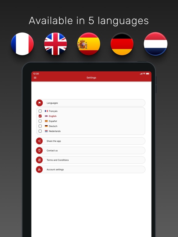 My wines cellar iPad screenshot 5 - Utilities app