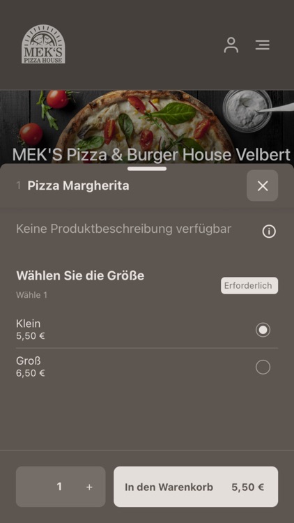 MEK'S Pizza & Burger House screenshot-3