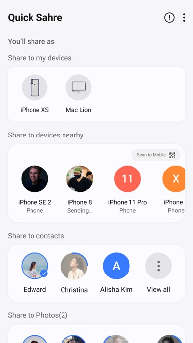 Quick Share: File sharing Screenshot