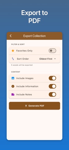 Wood Identifier: Wood Ace iPhone screenshot