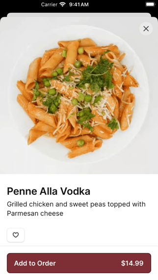 Tony's Panini Grill Hillside iPhone screenshot 4 - Food & Drink app