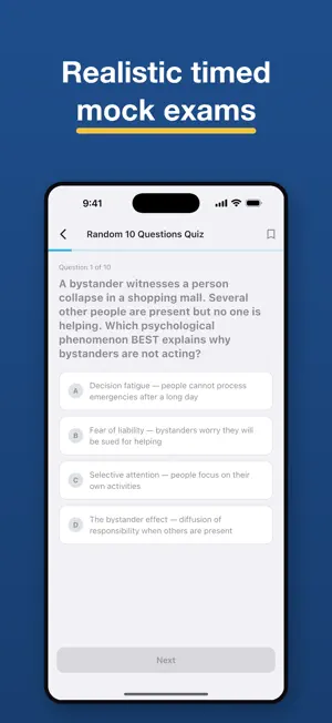 Red Cross First Aid Exam Prep screenshot 4