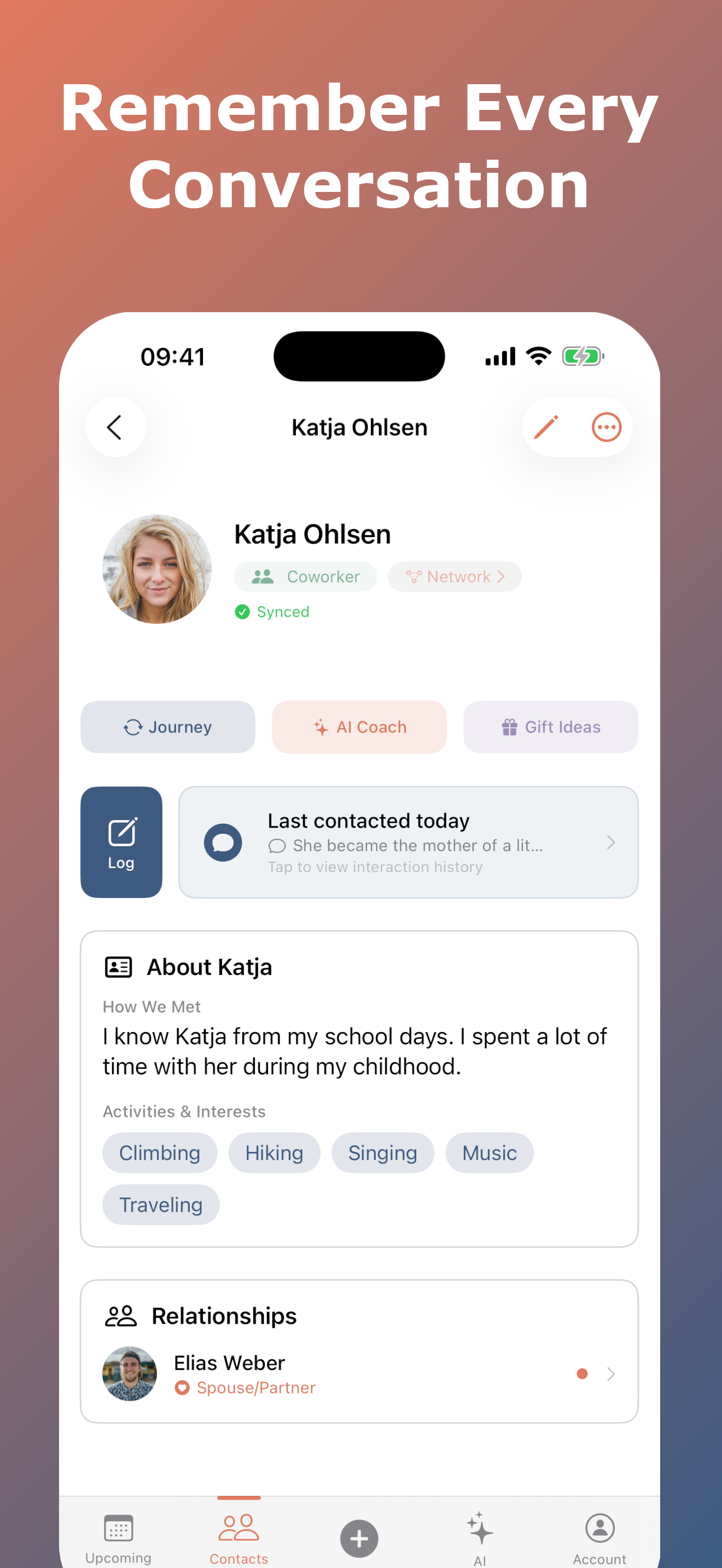 Bondkeeper - Personal CRM