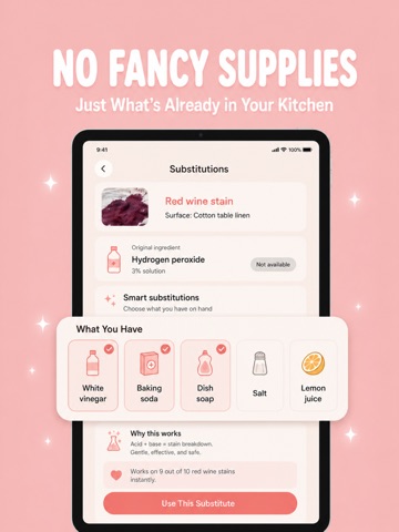 Stain Fix: Remove Stains iPad screenshot