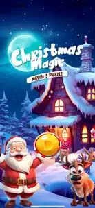 Christmas Magic: Match 3 Game screenshot #2 for iPhone