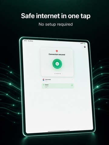 Greenflow VPN iPad screenshot