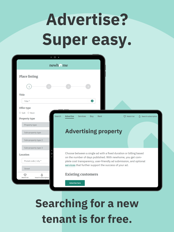 newhome.ch iPad screenshot 6 - Business app