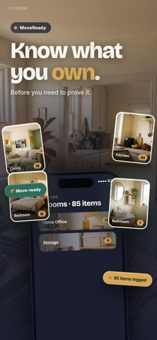 Home Inventory: MoveReady iPhone screenshot