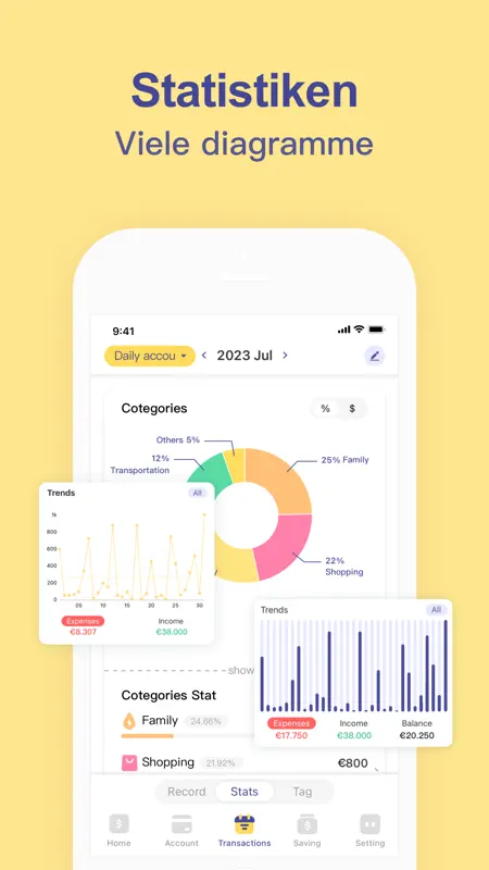 Budget app - spending tracker screenshot 4 of 10