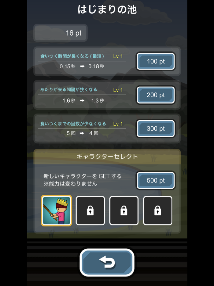 トニーくんの釣りゲー