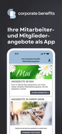 Screenshot von Corporate Benefits auf dem iPhone 1