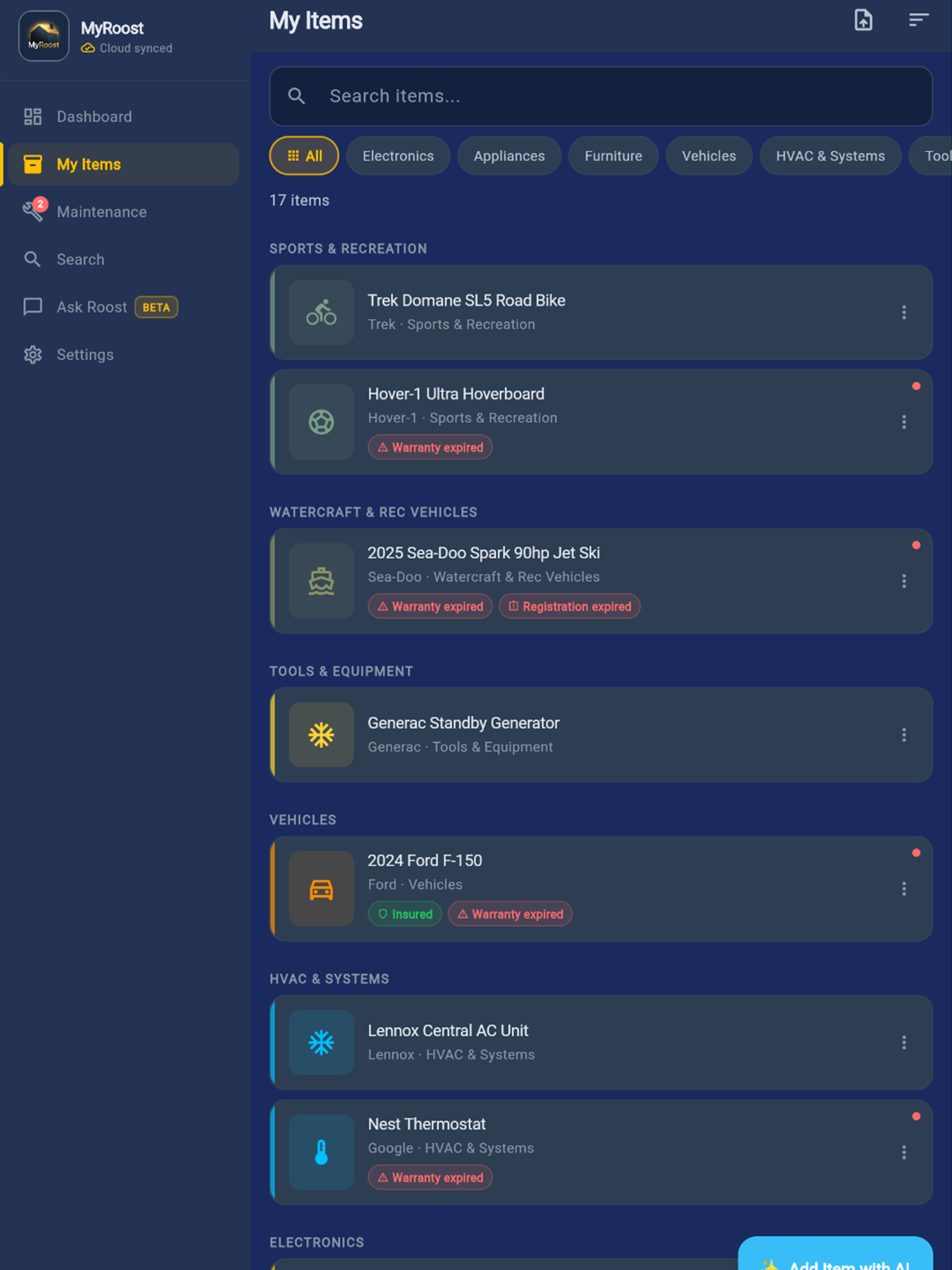 MyRoost: Your Home, Organized screenshot 14