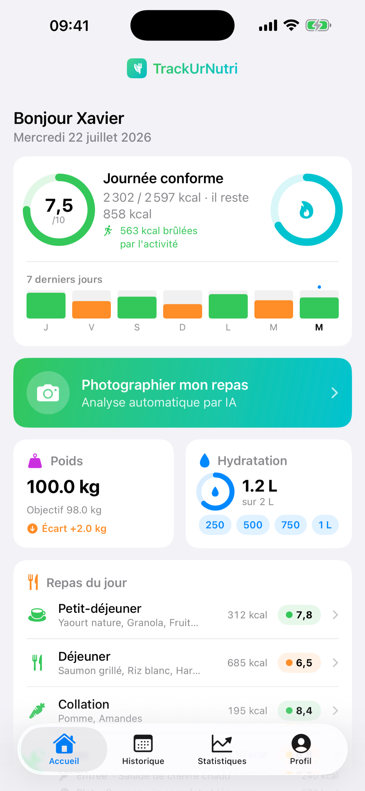 TrackUrNutri screenshot 4