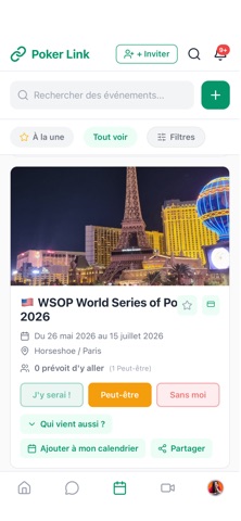 PokerLink - App screenshot