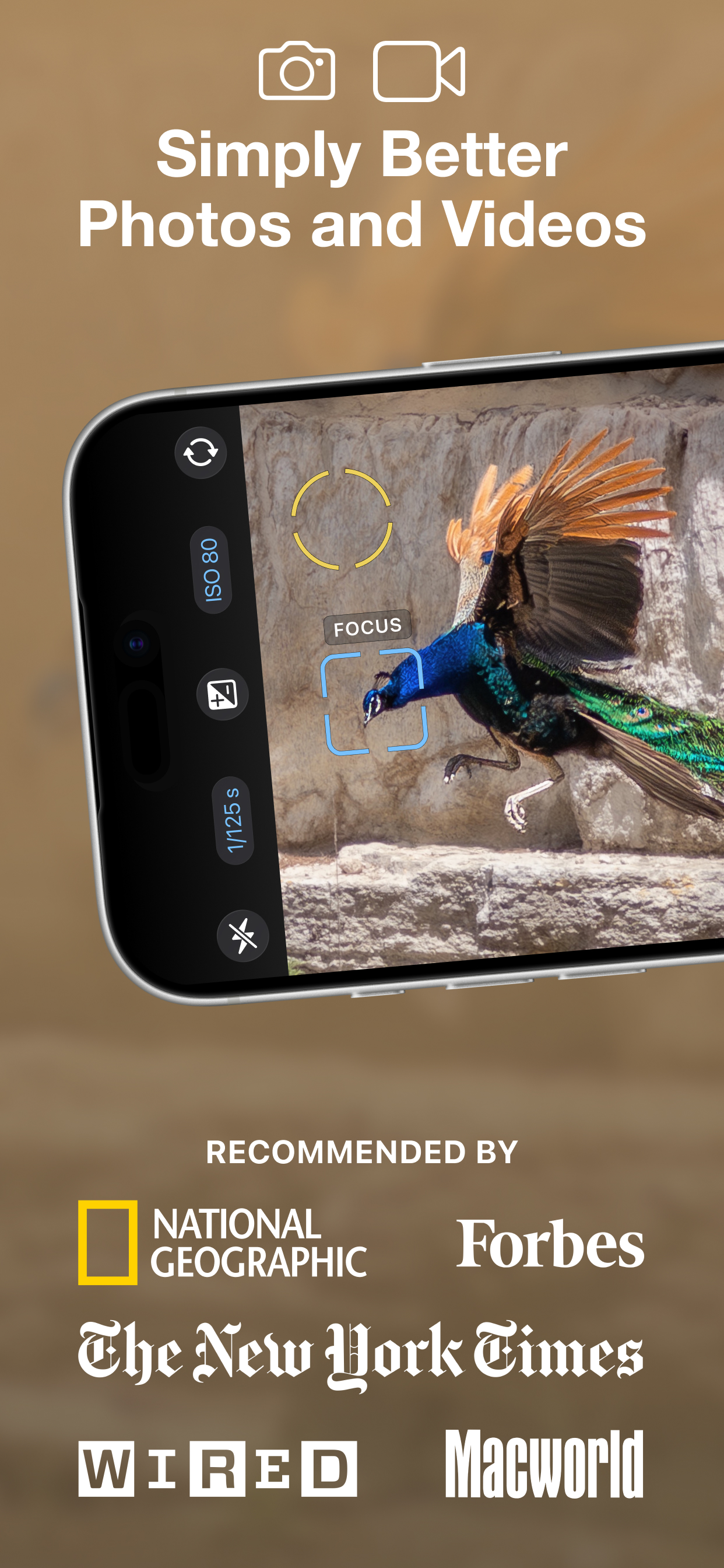 ProCamera. Professional Camera 商店截图 2