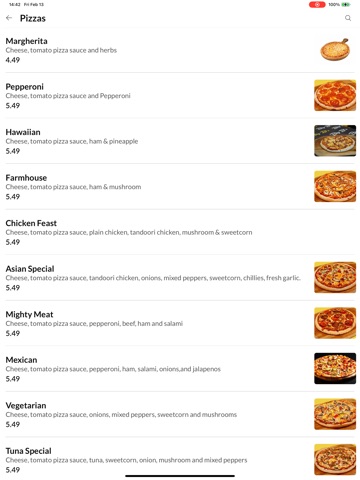 App screenshot