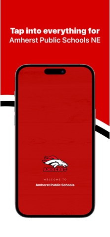 Amherst Public Schools NE iPhone screenshot