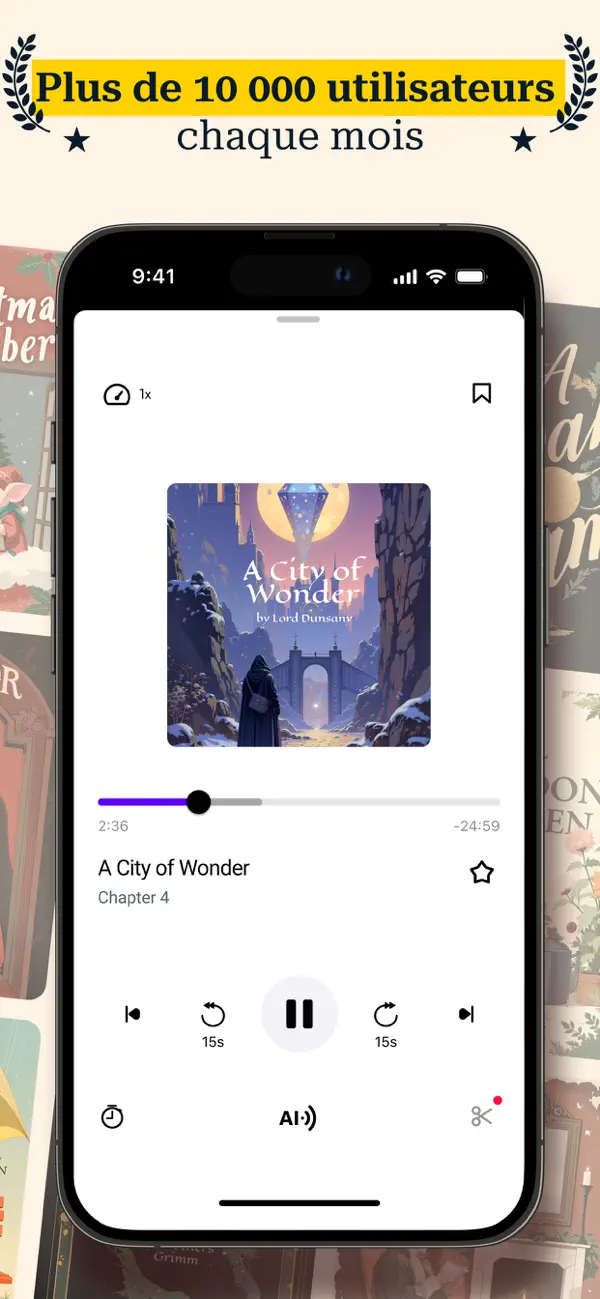 Screenshot #2 pour Lecteur Pour Livres Audio