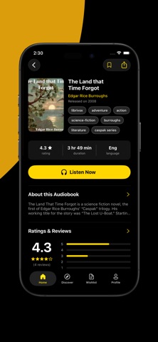 Booksify: Audiobooks Library Screenshot 7 of 10