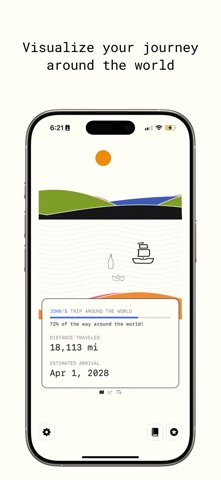 Ahoy: Distance Tracker screenshot